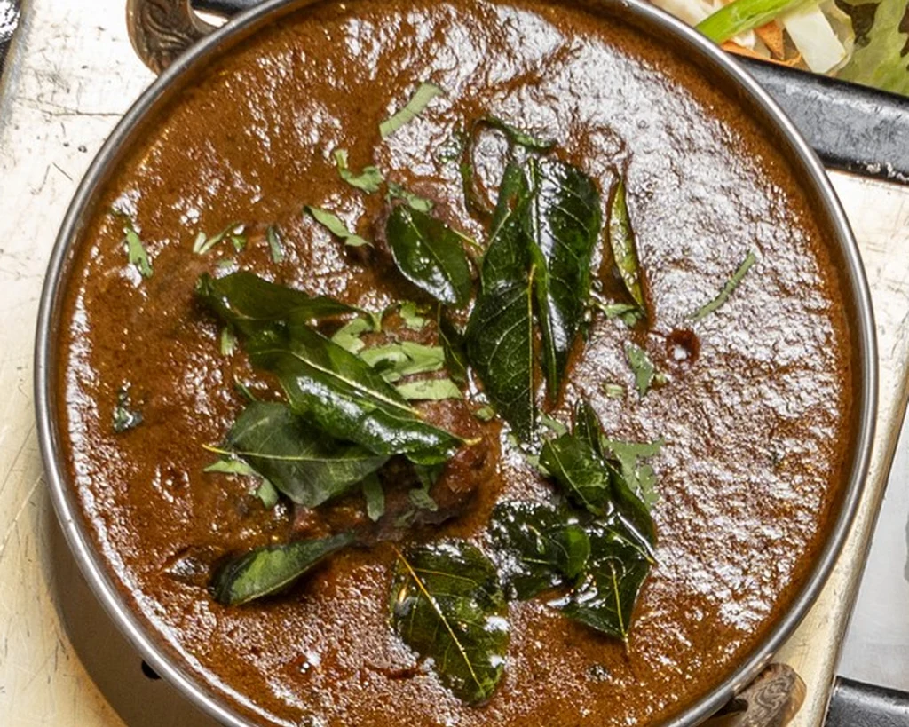 Chettinad chicken curry at Raja Chettinad in Belmont Village, Kitchener